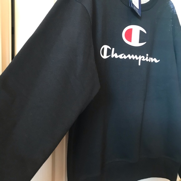 🎉HP🎉🆕 New Champion Men's Big C Fleece Sweatshirt (M) - Picture 10 of 12